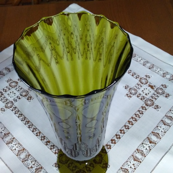 No Tag Accents Tall Vintage Green Vase Poshmark
